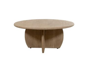 Salontafel Durban rond Ø90 cm Acacia Weathered Wood, Huis en Inrichting, Tafels | Salontafels, Ophalen of Verzenden, Nieuw