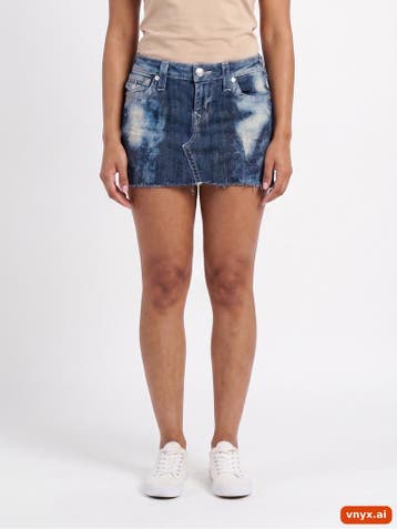 True Religion Spijkerrokken Dames maat W32 Blauw Vintage, Ophalen of Verzenden, Nieuw
