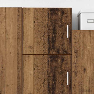 vidaXL Wandkast Oud hout 40 x 42,5 x 40 cm PB, Minder dan 50 cm, Verzenden, Nieuw, Minder dan 100 cm