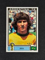 1978 Panini Argentina 78 World Cup, - Brasil: Zico #254 - 1, Nieuw