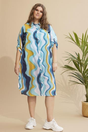 ZHENZI blouse jurk Bianca Maat:, Verzenden, Nieuw, Overige kleuren