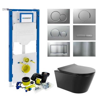 Geberit up320 Toiletset BWS Calitri Urb.y | Rimfree Compact, Ophalen of Verzenden, Nieuw, Overige typen