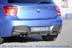 Rieger diffuser | 1er F20 (1K4): 09.11-03.2015 (tot Facelift, Auto-onderdelen, Carrosserie en Plaatwerk, Verzenden, Nieuw, BMW