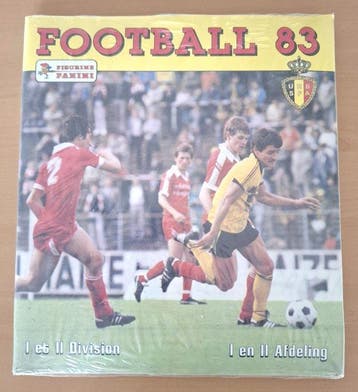 Panini Football 83 - België/Belgique Ludo Coeck - Eric, Nieuw