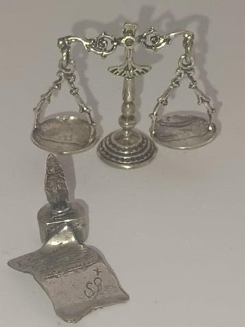 Bureauset - Zilver, Antiek en Kunst