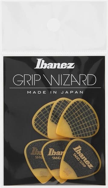 Ibanez PPA16HSGYE Sand Grip Teardrop plectrum Heavy 1.00 mm, Ophalen of Verzenden, Nieuw, Elektrische gitaar