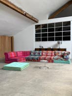 Roche Bobois - Hans Hopfer - Zitgroep - Mahjong - Fluweel,