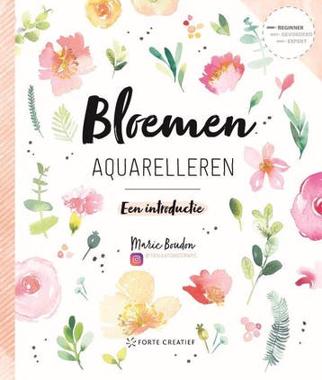 Bloemen aquarelleren 9789462502345 Marie Boudon, Verzenden, Zo goed als nieuw, Marie Boudon
