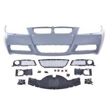Sportlook voorbumper passend voor BMW 3 serie E90 en E91 ..., Auto-onderdelen, Verzenden, Nieuw