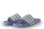 Adidas Pantoffels in maat 38 Blauw, Kleding | Dames, Zo goed als nieuw, Pantoffels of Sloffen, Verzenden, Blauw