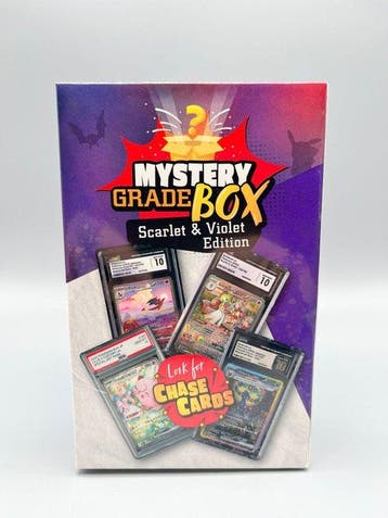 Pokémon Mystery box - Grade box - Scarlet & Violet, Nieuw