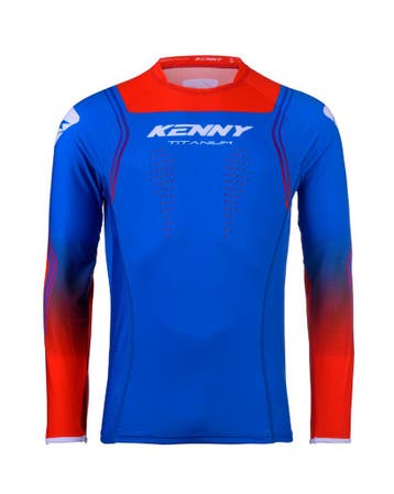 Kenny 2025 Titanium Crossshirt Patriot Blauw / Rood / Wit ma, Ophalen of Verzenden, Nieuw