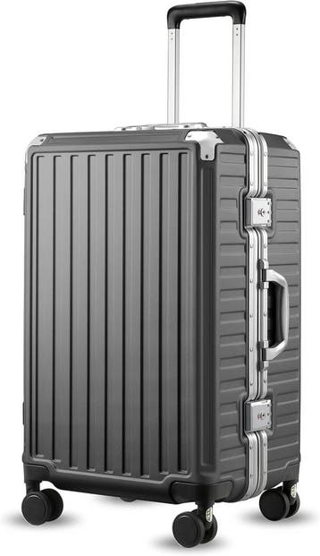 Luxe Reiskoffer 60L | 55% Korting | Geveerde Wielen, Sieraden, Tassen en Uiterlijk, Koffers, Gebruikt, Hard kunststof, Ophalen of Verzenden