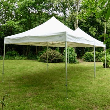 Te huur: Diverse partytenten | 4x4 meter / 4x8 meter, Ophalen, Opvouwbaar, Partytent, 6 meter of meer