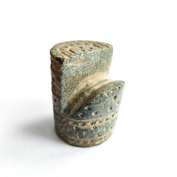 Oud-Centraal-Aziatisch lapis lazuli Schaakspel Uitgehouwen