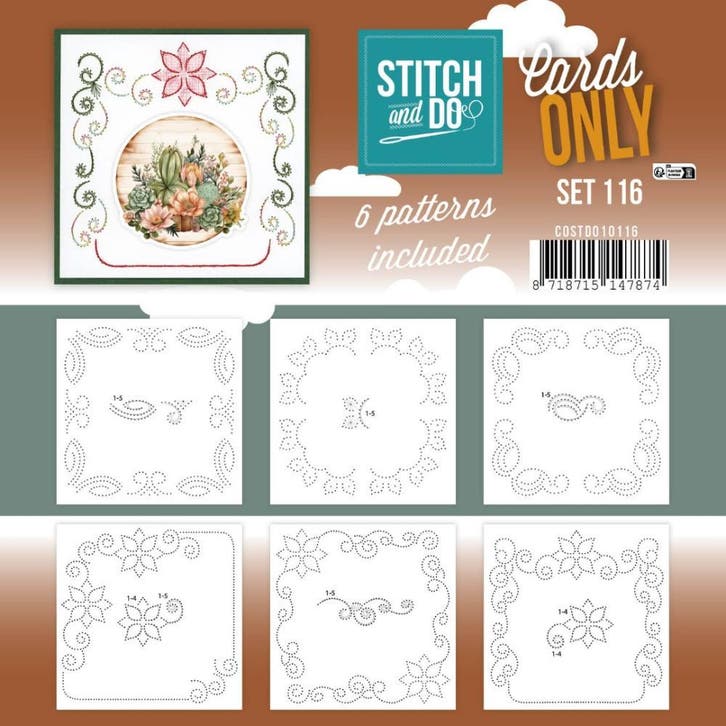 Stitch and Do - Cards Only  setjes, Hobby en Vrije tijd, Kaarten | Zelf maken, Blanco kaart of Basiskaart, Nieuw, Overige thema's