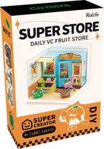Robotime Super Fruit Store Bouwpakket DIY Knutselen, Verzenden, Nieuw