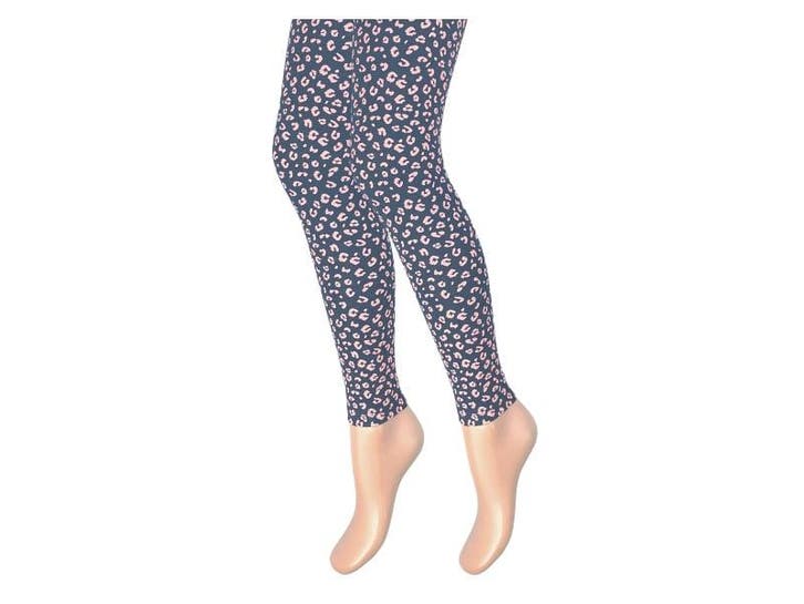 Kinderlegging - Luipaard print - Marine/Zwart-Roze, Kinderen en Baby's, Kinderkleding | Schoenen en Sokken, Verzenden