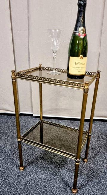 Tafel - Messing - Filigraan bijzettafel