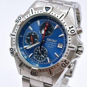 Seiko - WATER RESIST 100M - Zonder minimumprijs - 7T32-6M20