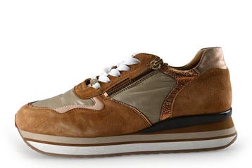 Linea Zeta Sneakers in maat 42 Cognac, Kleding | Dames, Schoenen, Overige kleuren, Verzenden, Linea Zeta, Sneakers of Gympen