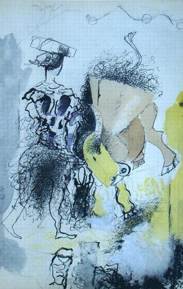 Georges Braque (1882-1963) - Le Torero - Lithograph - 1955 -