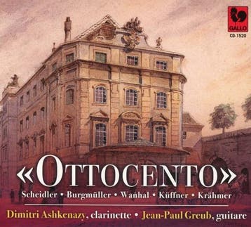 cd - dimitri &amp; jeanashkenazy -paul greub - OTTOCENTO..., Verzenden, Zo goed als nieuw