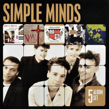 cd - simple minds - 5 Album Set (nieuw), Verzenden, Zo goed als nieuw