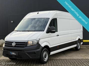 Zakelijke lease - Volkswagen Crafter Bestel 35 2.0 TDI L4H3, Automaat, Gebruikt, Euro 6, Wit