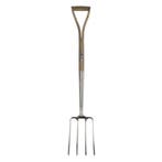 Talen Tools Spitvork - Robuust RVS met FSC-Houten Steel, Ophalen of Verzenden, Nieuw, Hark