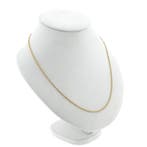 Gouden Singapore schakelketting, Sieraden, Tassen en Uiterlijk, Kettingen, Ophalen of Verzenden, Gebruikt, Overige kleuren, Goud