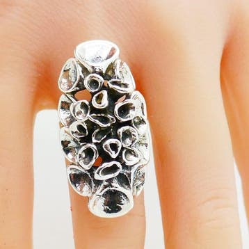 Zonder minimumprijs - Ring Zilver - Valon Kulta & Hopea, Sieraden, Tassen en Uiterlijk, Ringen, Nieuw