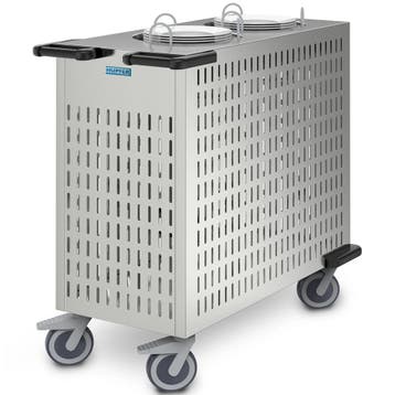Bordenstapelaar | RVS | Onverwarmd | 144 Borden Ø190-260mm |, Verzenden, Nieuw in verpakking