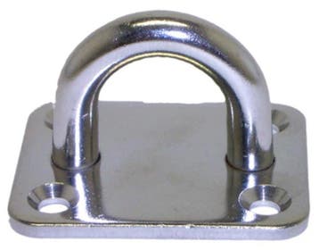 35 X 40 Mm 6 Mm Dik Rvs Oogplaat - Vloeroog - dekoog - Monta, Ophalen of Verzenden, Nieuw, IJzer, Overige typen