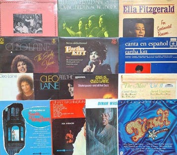 Ella Fitzgerald, Eartha Kitt, Cleo Laine, Sara Vaughan,, Nieuw in verpakking