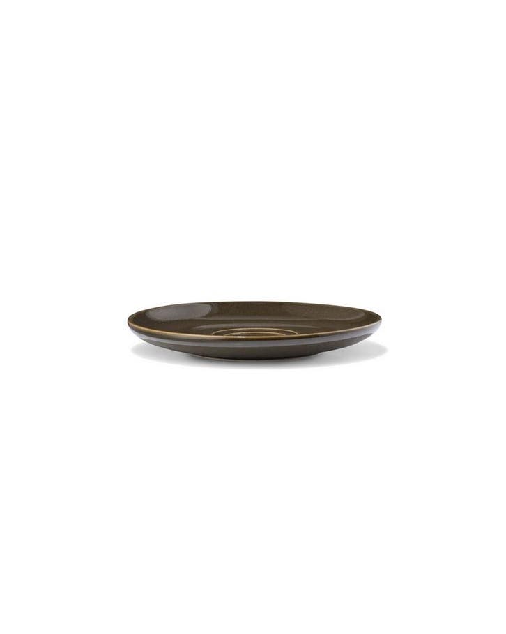 HEMA Schotel Ø14.1cm Puur aardewerk donkerbruin, Huis en Inrichting, Keuken | Servies, Nieuw, Verzenden