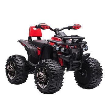 TRUUSK Elektrische Kinderauto 12V Quad - Met Koplamp &amp; U, Verzenden, Nieuw