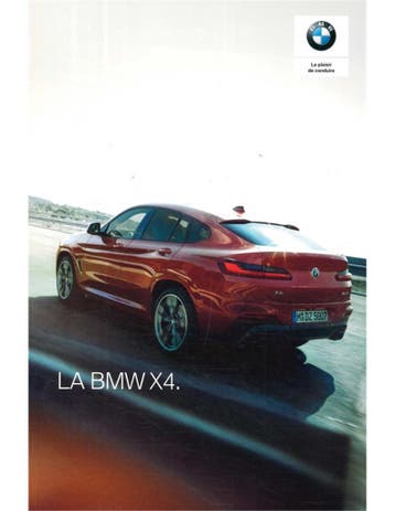 2019 BMW X4 BROCHURE FRANS, Nieuw, BMW, Author