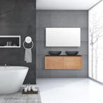 Sani Royal Badkamermeubel Verona Wood Eiken met 2, Huis en Inrichting, Nieuw