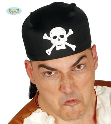 Piraten bandana doodshoofd, Ophalen of Verzenden, Nieuw