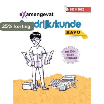 eXamengevat - Aardrijkskunde HAVO - eXamengevat, Boeken, Schoolboeken, Verzenden, Zo goed als nieuw, EXamengevat