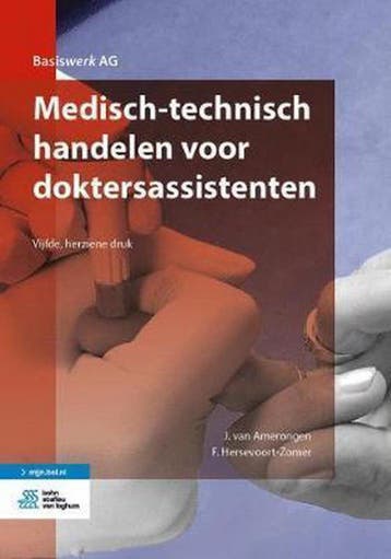 9789036822886 Basiswerk AG  -   Medisch-technisch handele..., Boeken, Verzenden, Zo goed als nieuw, J. van Amerongen