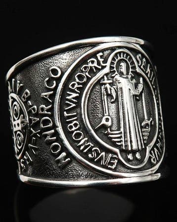 Zegelring – Sint-Benedictusmedaille van het Jubileum –