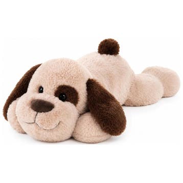 Grote pluche hond - bruin - 120 cm - knuffel, Verzenden, Nieuw