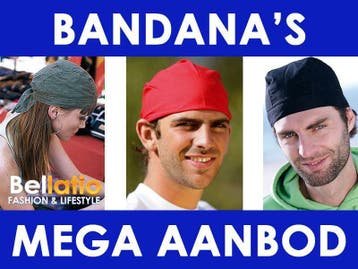 Bandana 's - alle kleuren bandanas, volwassenen en kinderen, Ophalen of Verzenden, Nieuw