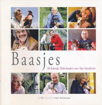 Baasjes 50 bekende Nederlanders over hun huisdieren, Boeken, Verzenden, Zo goed als nieuw, Eimer Wieldraaijer