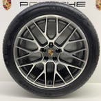 Porsche Macan ORIGINELE 20inch RS Spyder met banden (8 mm), Auto-onderdelen, Ophalen, Gebruikt, 295 mm, Banden en Velgen