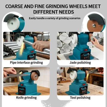 Gereedschap slijper slijpmachine 18V past op Makita LXT accu, Verzenden, Nieuw