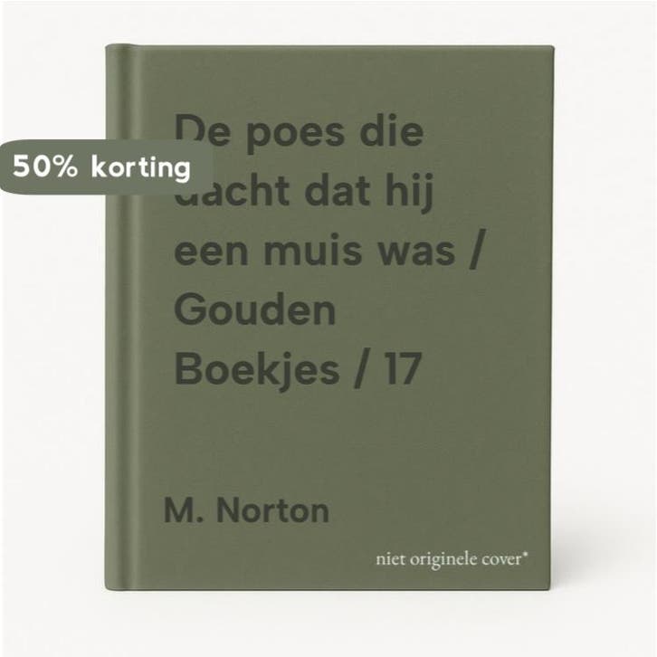 De poes die dacht dat hij een muis was / Gouden Boekjes / 17, Boeken, Kinderboeken | Baby's en Peuters, Gelezen, Verzenden