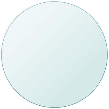 vidaXL Tafelblad van gehard glas 300 mm rond, Huis en Inrichting, Verzenden, Nieuw